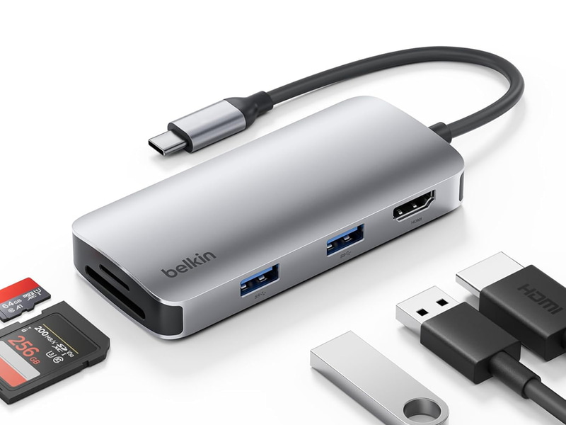 Belkin Connect 5-in-1 USB-C Multiport Hub