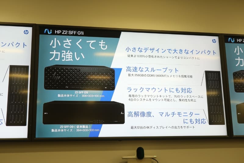 HP Z2 Mini G1i Workstationの特徴