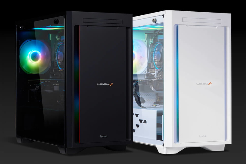 後継モデルの「<a href="https://www.pc-koubou.jp/products/detail.php?product_id=1132373" class="n" target="_blank">LEVEL-M88H-265F-LAX</a>」。ケースがリニューアルされてカラーリングを選択可能となったほか、標準搭載のケースファンもRGB LEDイルミネーション付きに変更された