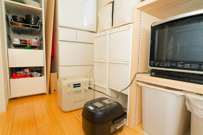 冷蔵庫、電子レンジ、IH炊飯器を使ってみる