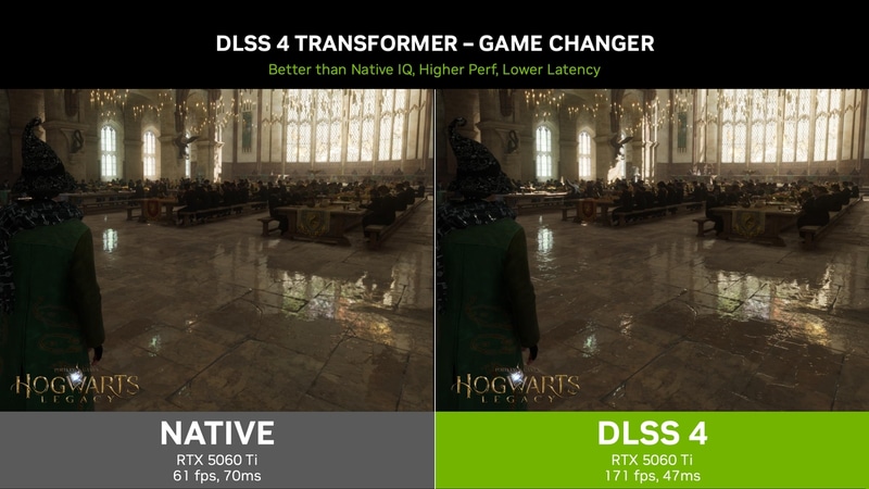 DLSS 4に対応し、パフォーマンス向上とレイテンシ低減を両立