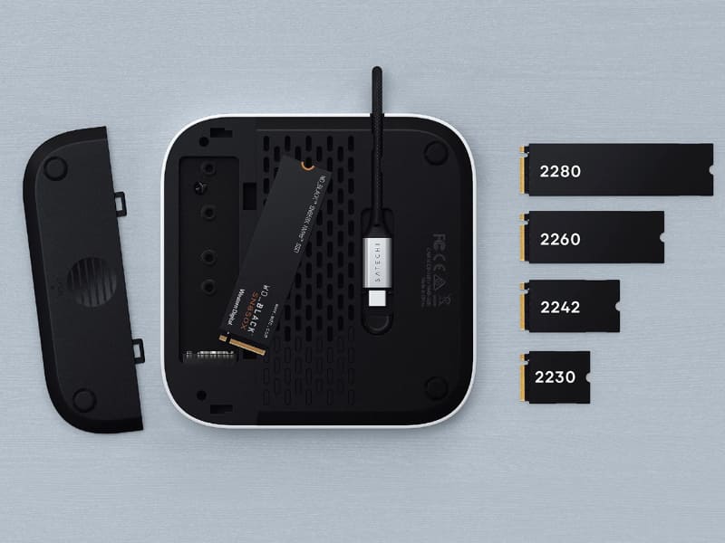 M.2 MVNe SSD格納部分