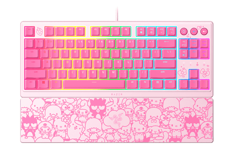 Razer Ornata V3 Tenkeyless Hello Kitty and Friends Edition