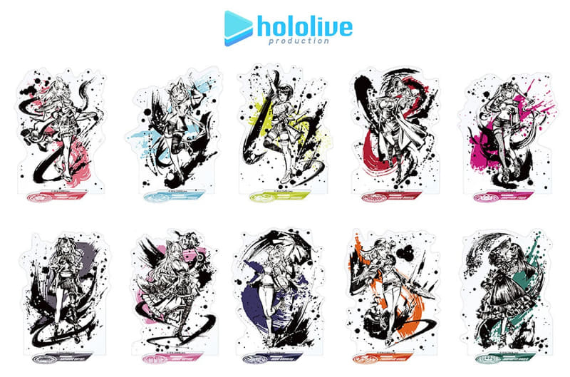 アクリルスタンド(墨絵ver.)