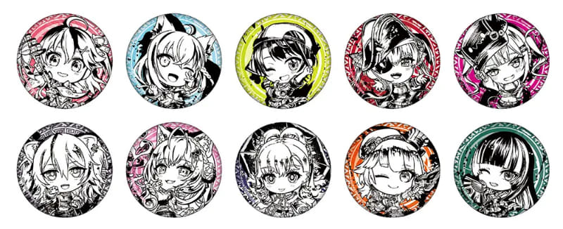 キャラバッジコレクションB(ミニキャラ)