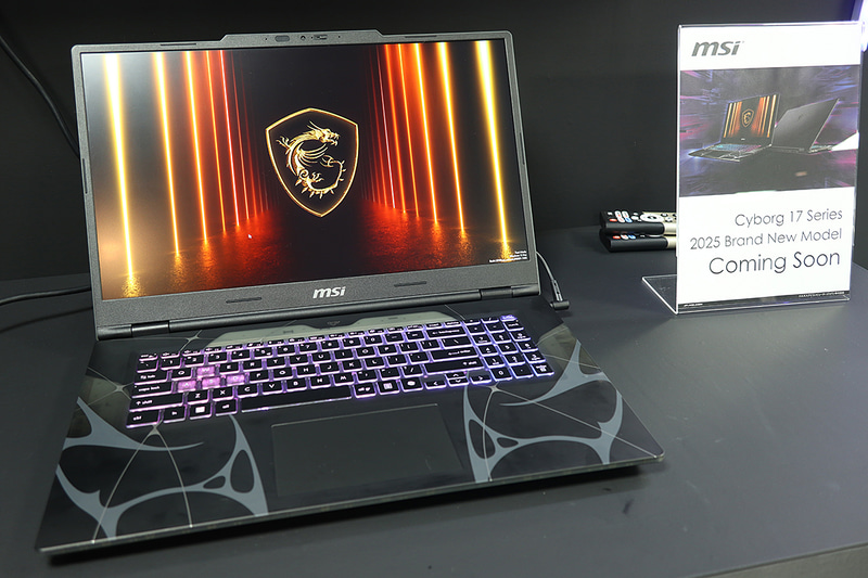 2025年にGeForce RTX 50シリーズにリニューアルされる予定のCyborg 17