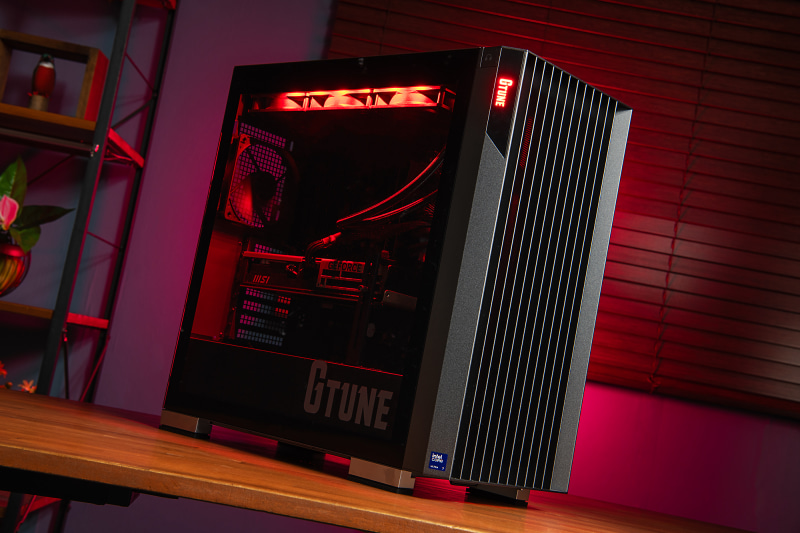 検証に使用するマウスコンピューターの「<a href="https://www.mouse-jp.co.jp/store/g/ggtune-fzi7g7tg8bfdw101dec/?utm_source=pcwatch&utm_medium=content-text&utm_campaign=2504_gtune_fz_pcwt&utm_content=pr" class="n" target="_blank">G TUNE FZ-I7G7T</a>」