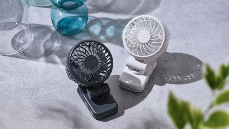 ミニファン クリップ付き