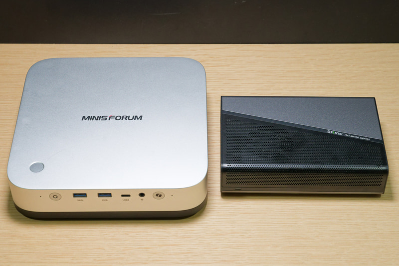 コンパクトでもハイパフォーマンスな環境を構築できるミニPCとeGPU