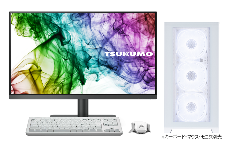 G-GEAR White Edition(キーボード/マウス/モニター別売り)