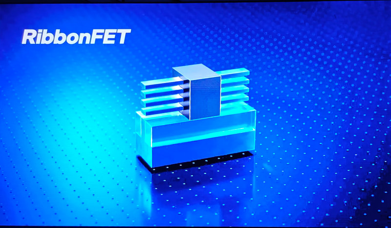 Intel 18Aでは裏面電源供給技術(PowerVia)やRibbonFETが他社に先駆けて導入される