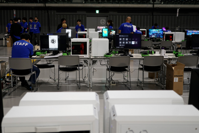 「CAPCOM Pro Tour 2024 SUPER PREMIER JAPAN」でも競技用PCとしてG TUNEが利用された