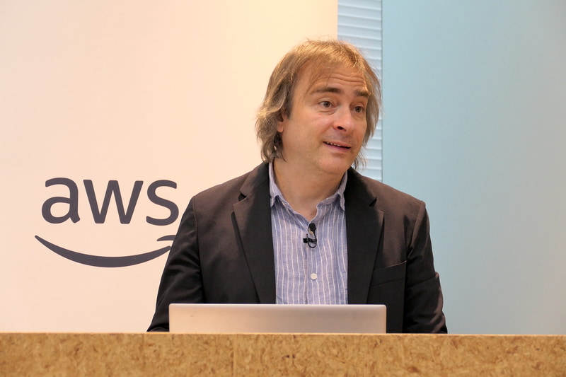 Amazon Web Services Quantum Technologies General manager シモーネ・セヴェリーニ(Simone Severini)氏