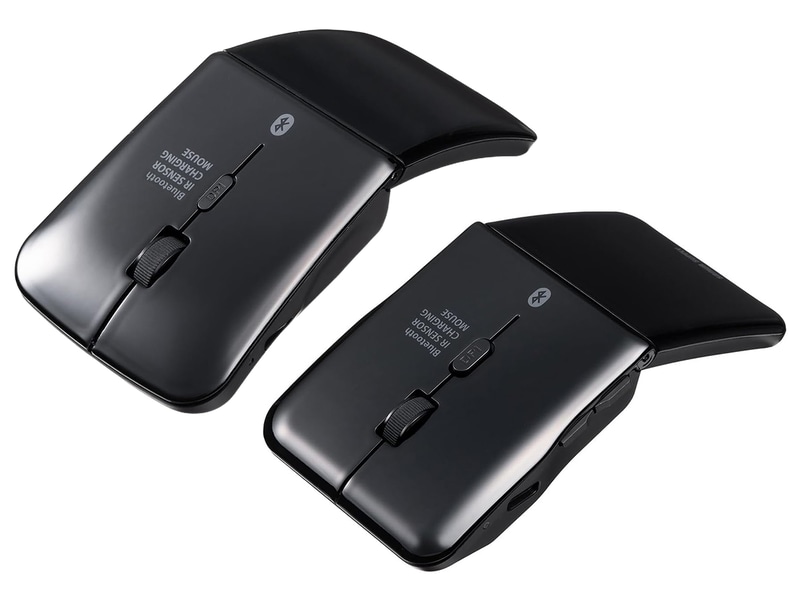 400-MAB120(左が3ボタン仕様/右が5ボタン仕様)、Bluetoothモデル