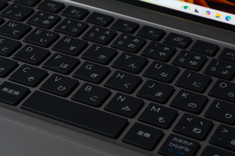 バックライトも装備