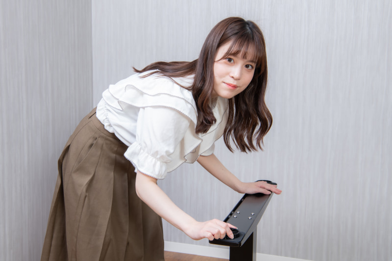 最後にアジャスターを取り付け