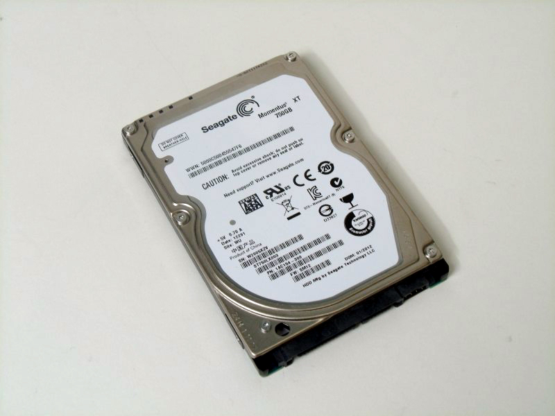 　Seagateの2.5インチSSHD「Momentus XT」