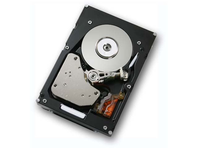 2004年に登場した15,000rpmの3.5インチHDD「Ultrastar 15K147シリーズ」。容量は36GB、73GB、147GBだった