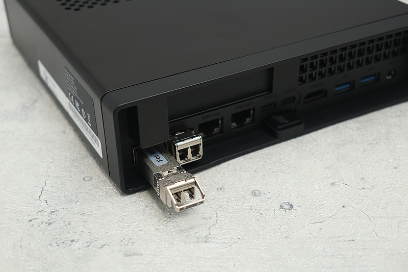 SFP+モジュール二対応