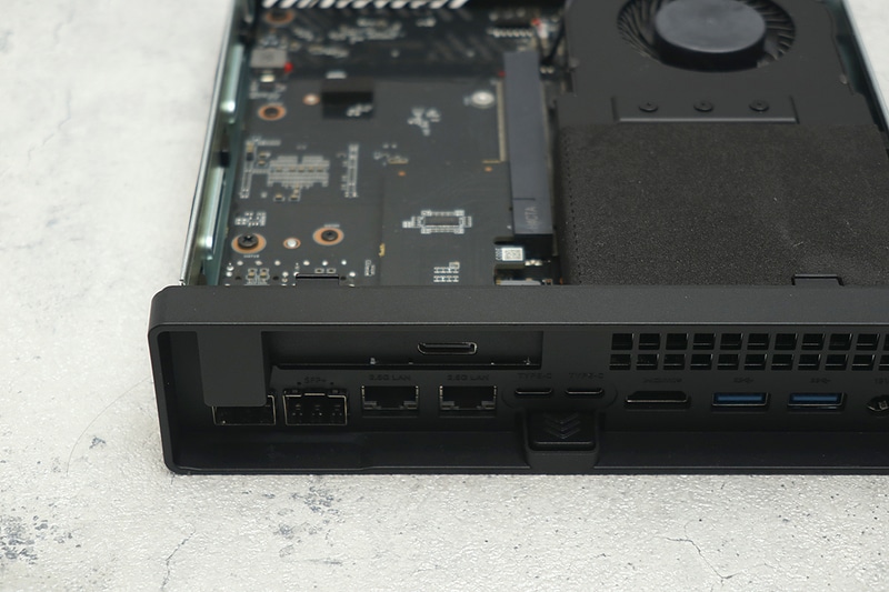 PCIe→OCuLink変換基板を用いたところ