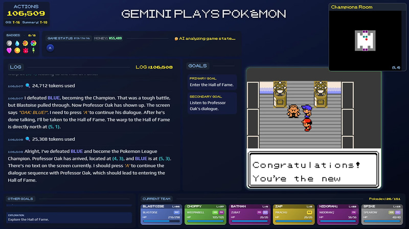 クリア時の様子(画面がカラーなのは「Danny-E 33's Gen 2 Graphics Patch」と呼ばれるパッチを適用しているからとのこと)
