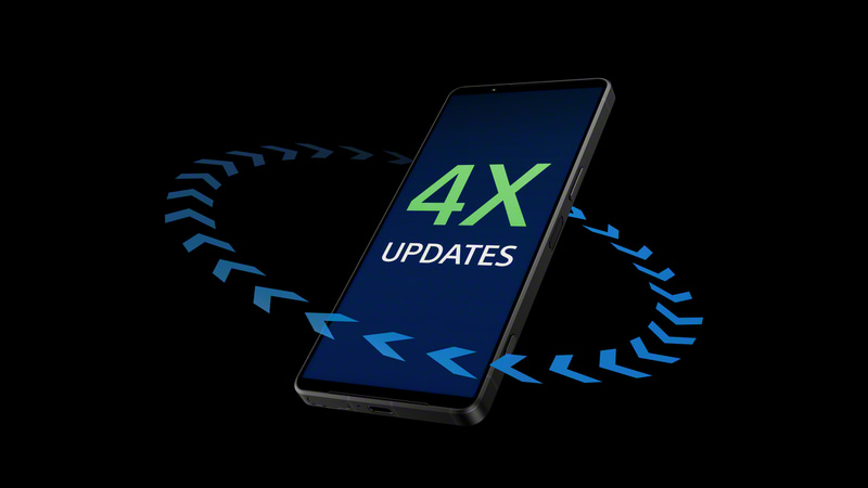 OSアップデートは4回、セキュリティアップデートは6年間実施