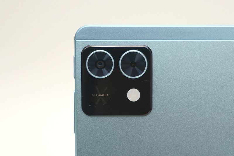 背面カメラ部のアップ