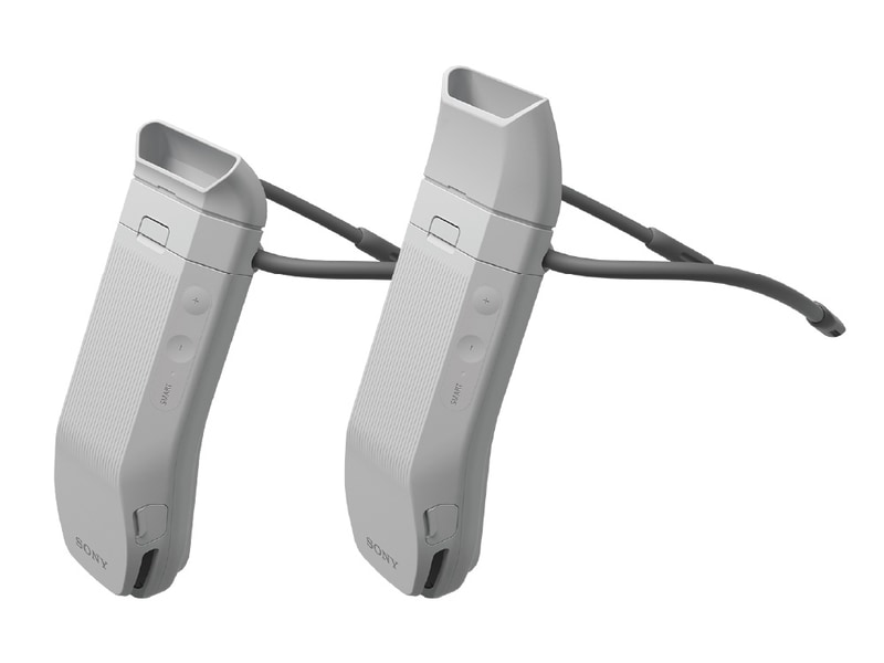 衣服の襟の高さにあわせて選べるエアフローパーツ