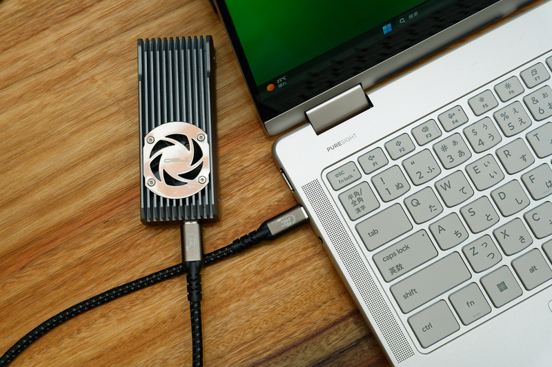 ストレージは外付けの大容量SSDでも補える