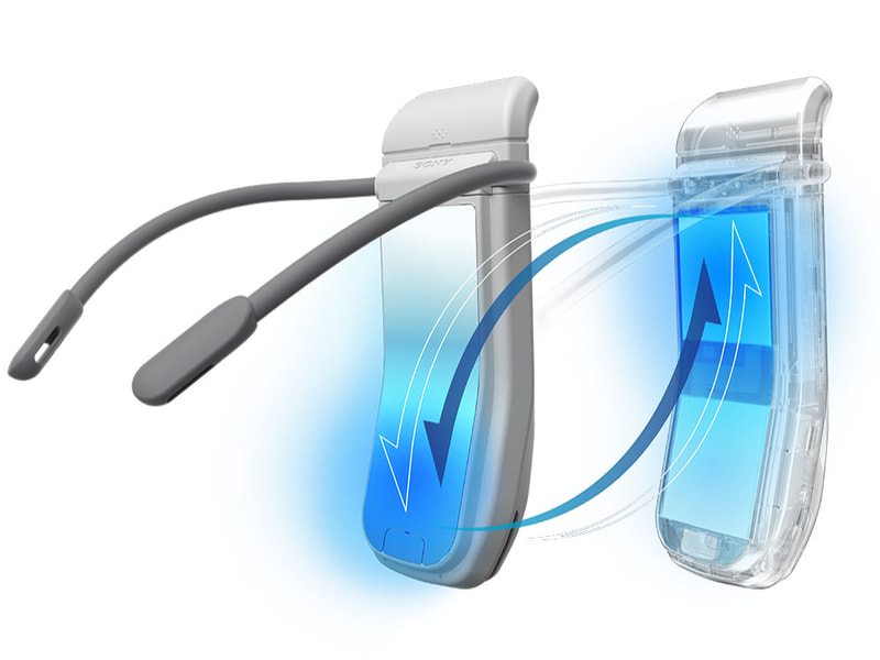 2つのサーモモジュールが交互に冷やすイメージ