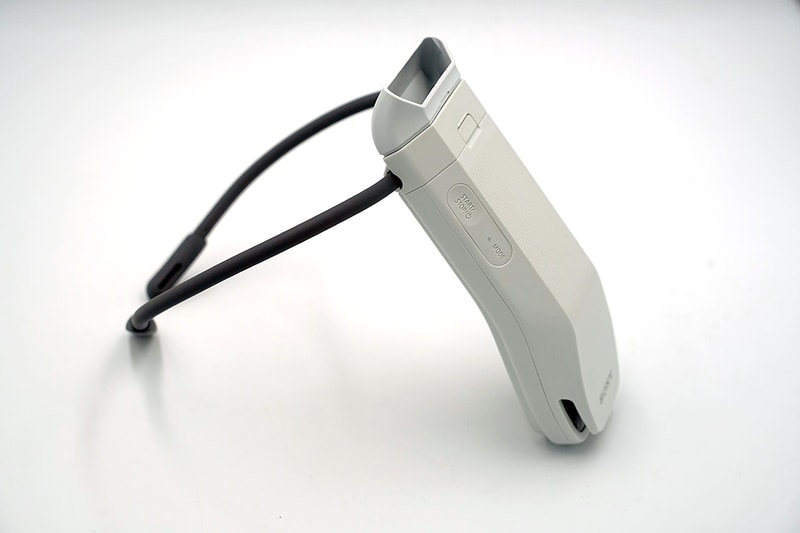 本体が長くなり、体にフィットする角度がつけられた「カーブドデザイン」