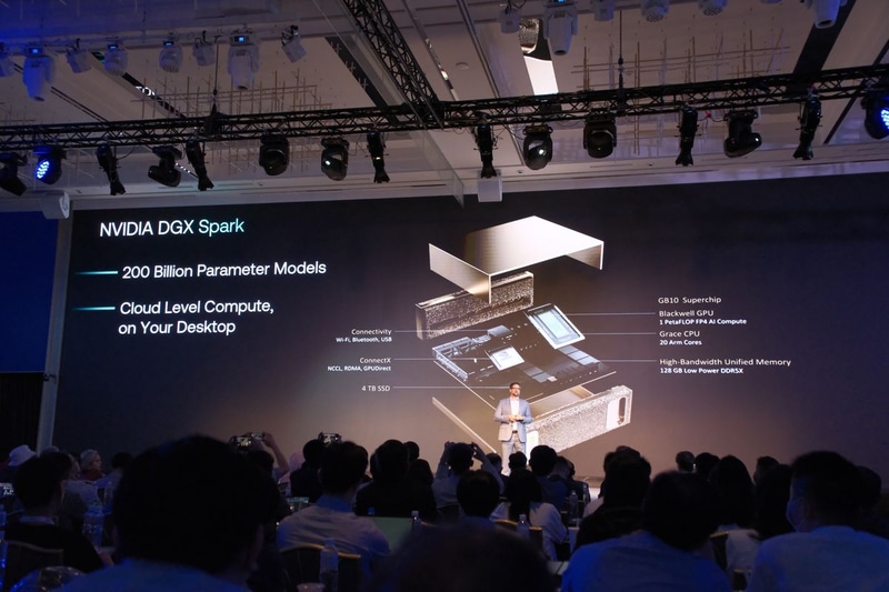 NVIDIAの小型ワークステーション「DGX Spark」でもArmが採用されている