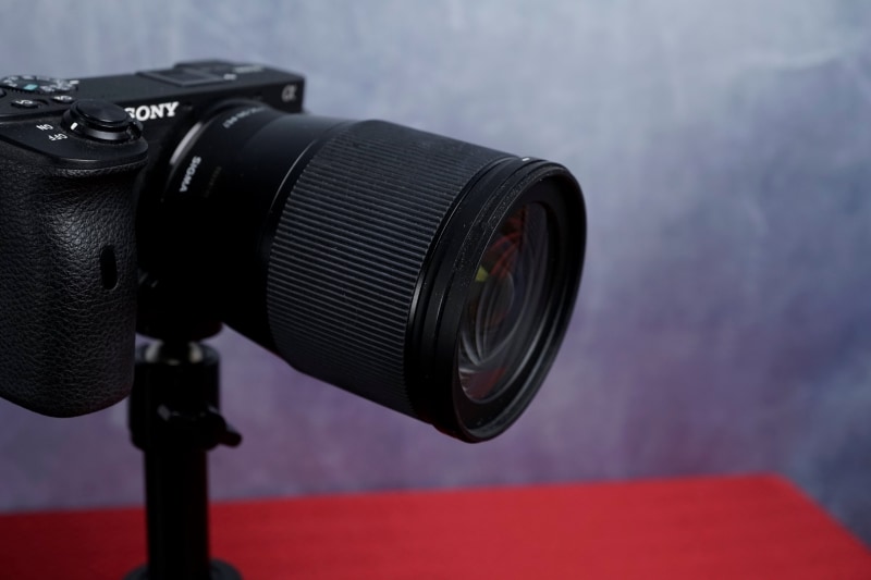 レンズにステップアップリングをつけたところ