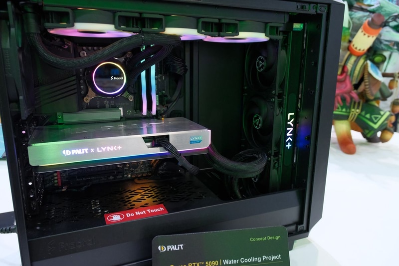 GeForce RTX 5090 Water Cooling Project