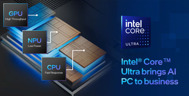 インテルCore Ultraプロセッサー(シリーズ2)搭載