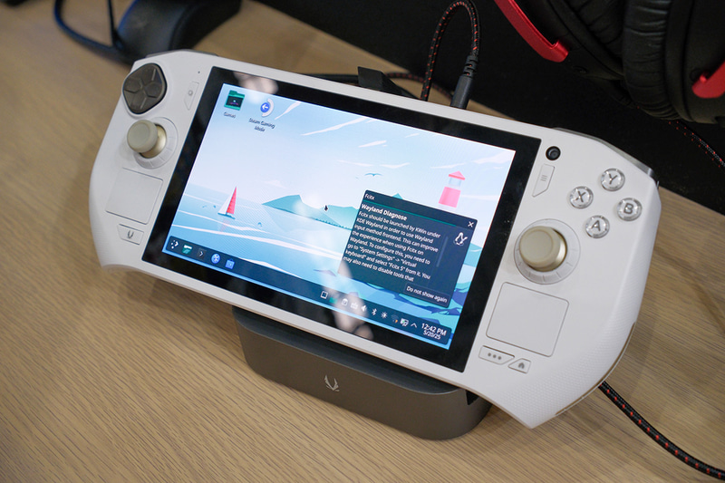 Manjaro Linux起動時の様子