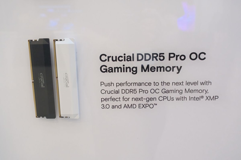 Crucial DDR5 Pro OC Gaming Memory