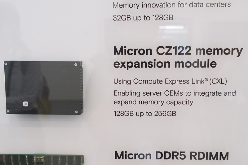 Micron CZ122 memory expansion module
