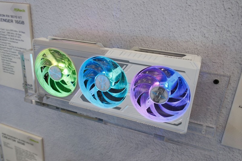 Radeon RX 9060 XT Steel Legend 16GB OC/8GB OC