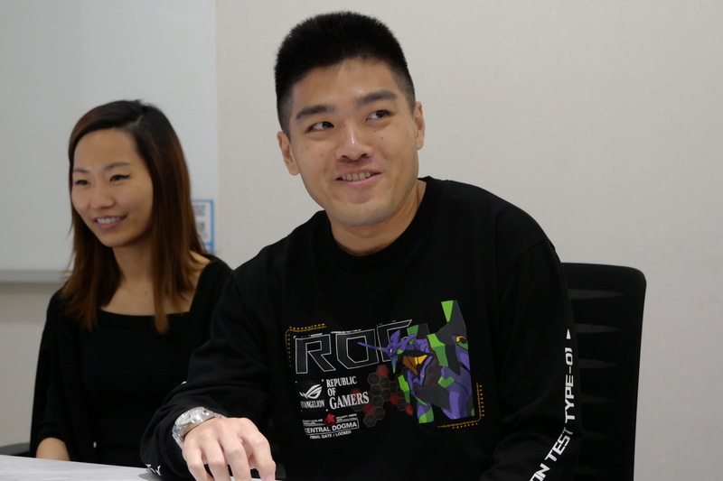 ROG Allyのデザインを担当しているLovelock Chia氏