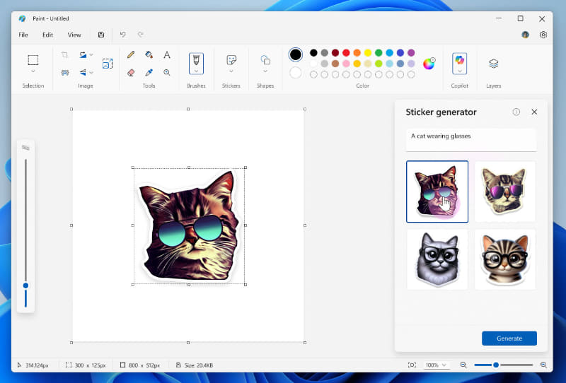 プロンプト入力でカスタムステッカーが作れる「Sticker Generator」