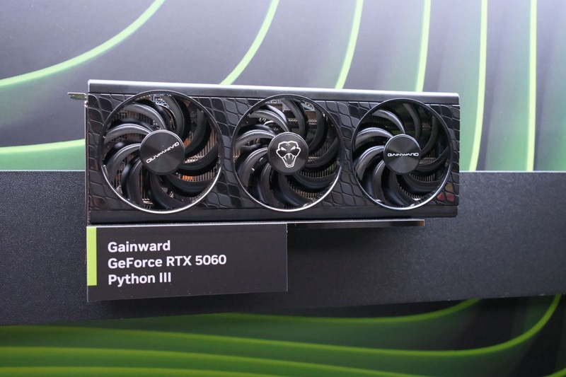 Gainward「GeForce RTX 5060 Python III」
