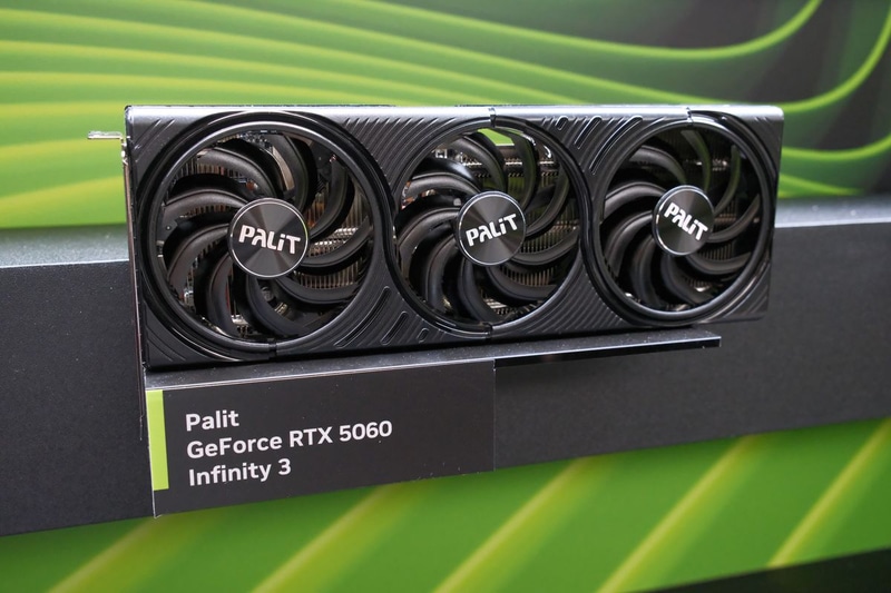 Palit「GeForce RTX 5060 Infinity 3」