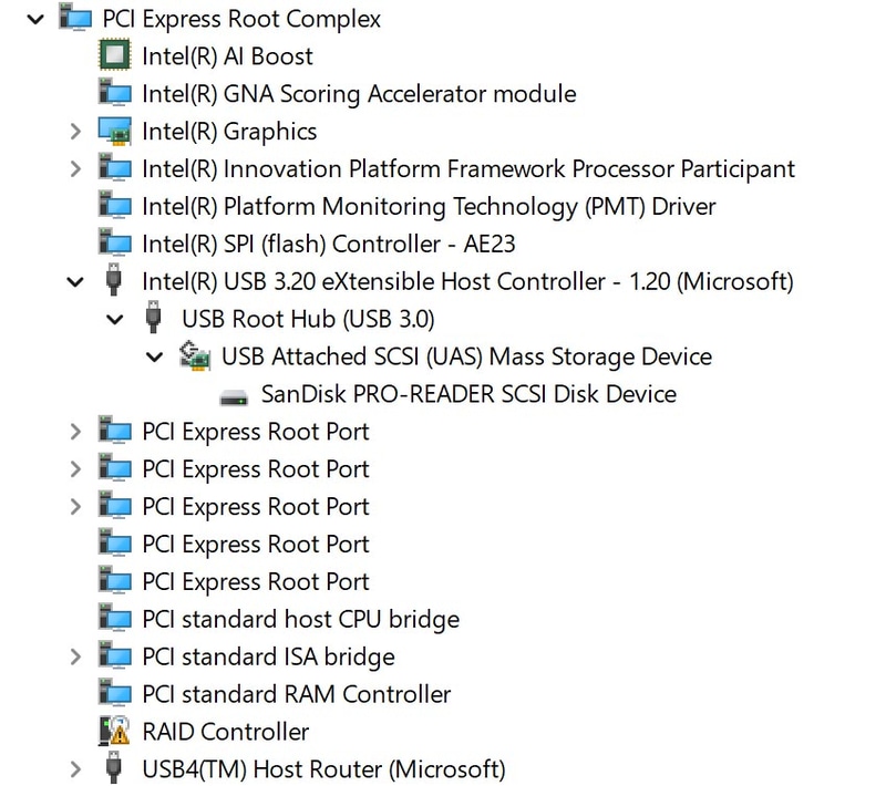 【写真15】つなぎ方としては、NVMe SSDをUSBのアダプタ経由でつなぐような感じになる