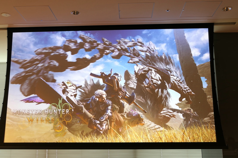 カプコンの人気ゲーム「モンスターハンター」シリーズの最新作となるモンスターハンターワイルズ