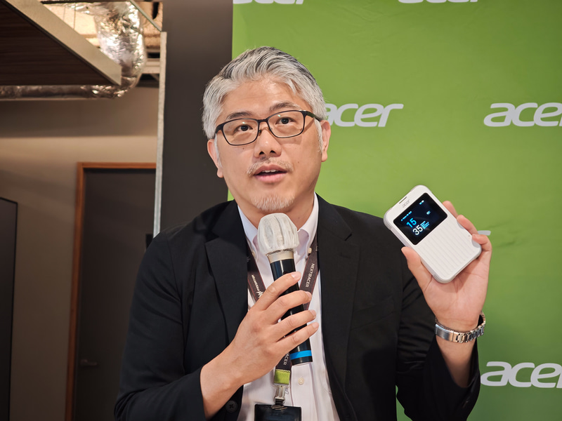 Acer 通信事業部 事業部長 エリック・イェル氏