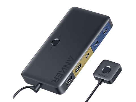 本日みつけたお買い得品】85W給電可能なAnker製KVMスイッチが