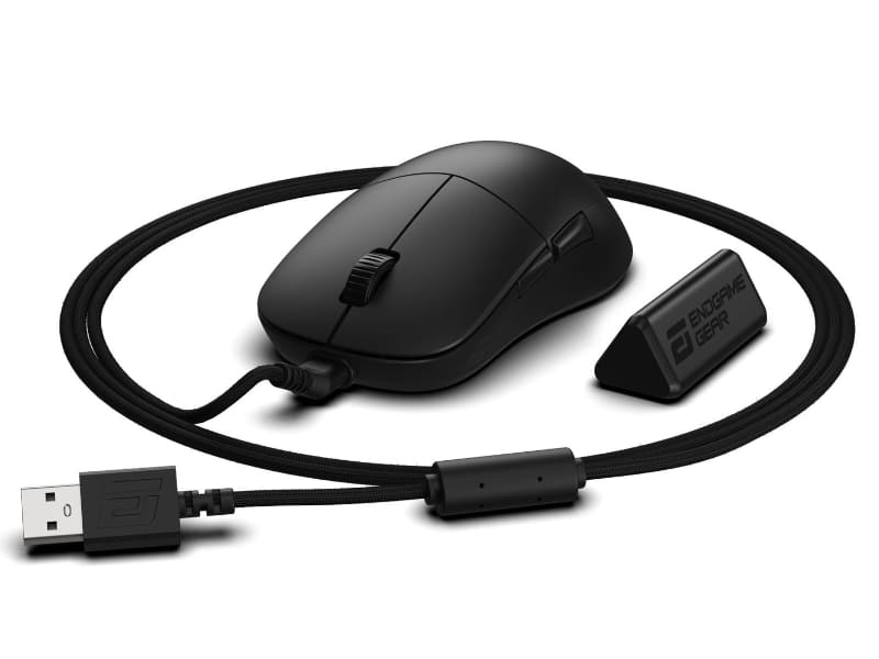 有線接続時はコネクタが少し上方向に向いて固定されるようになっている