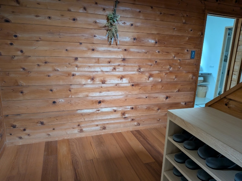 玄関を入ったところ