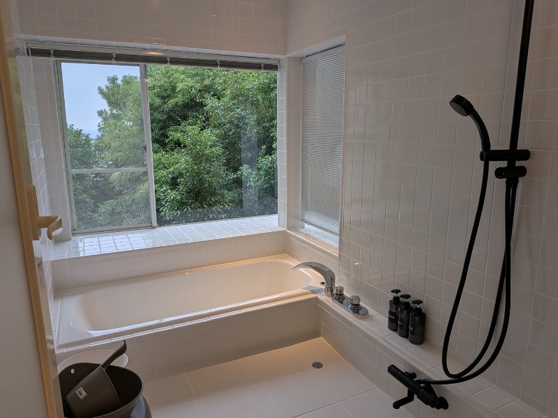 エアコン付きバスルーム